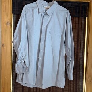 Men's Classic gray striped Shirt